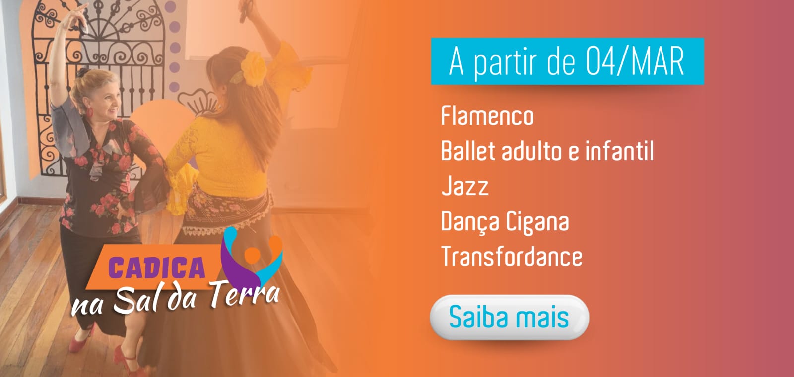 cadica: Jazz, Adulto, Jazz infantil,  Ballet adulto, ballet infantil,, flamenco, dança cigana, transfordance